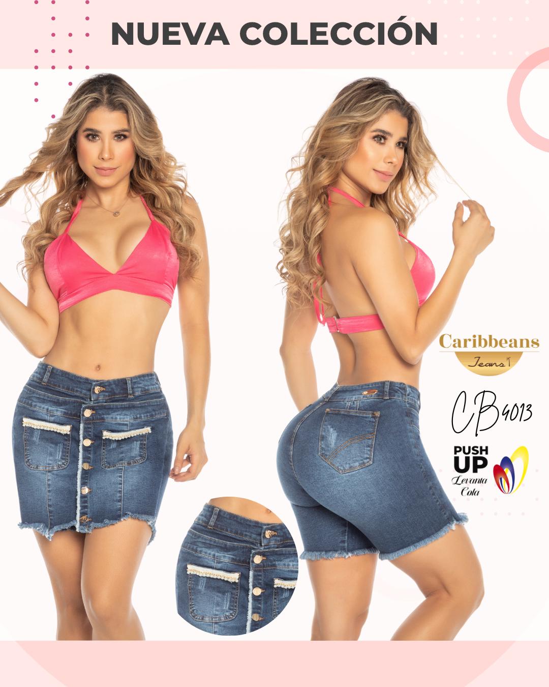 Short colombiano levantacola